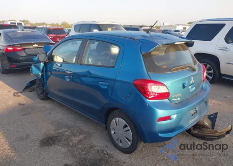 2020 Mitsubishi Mirage Es/Se from USA, damaged, VIN ML32A3HJ9LH009826